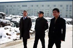 福寿园国际集团组团踏雪来访，，，，，，浙江ng电子游戏赢盛赞