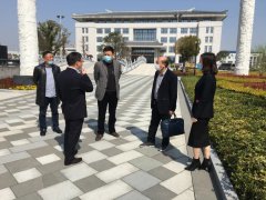 湖州市民政局副局长沈建军来ng电子游戏调研生态葬